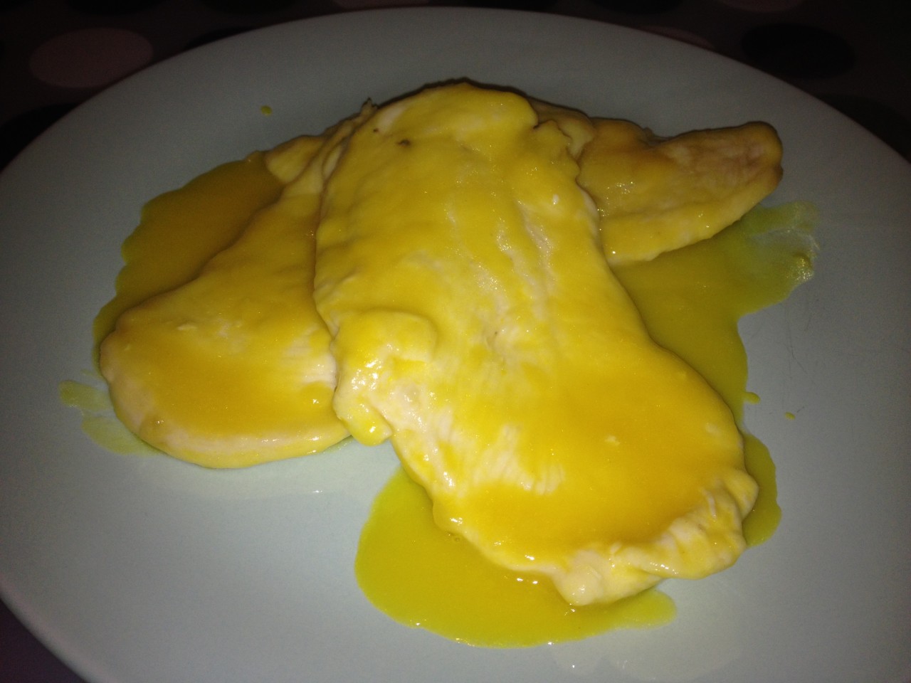 Petto di pollo all'arancia